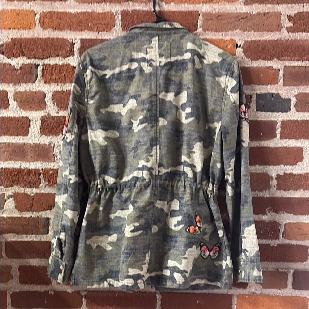 GAP Green Utility Jacket Durable Outdoor Wear - Picture 5 of 6